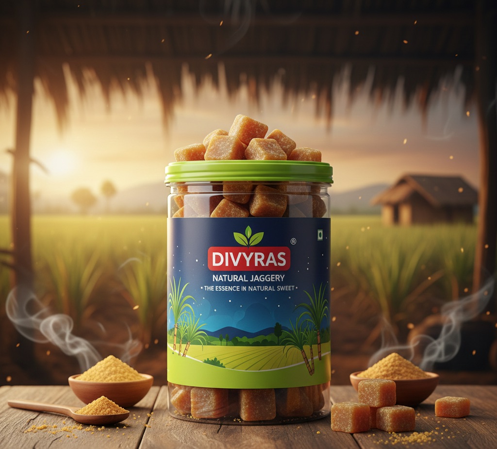 Divyras Square Organic Jaggery