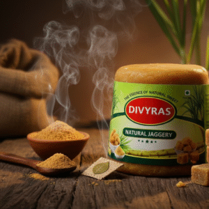 Divyras Brown Organic Jaggery Powder
