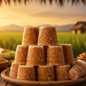 Divyras Organic Round Jaggery (Chocolate)